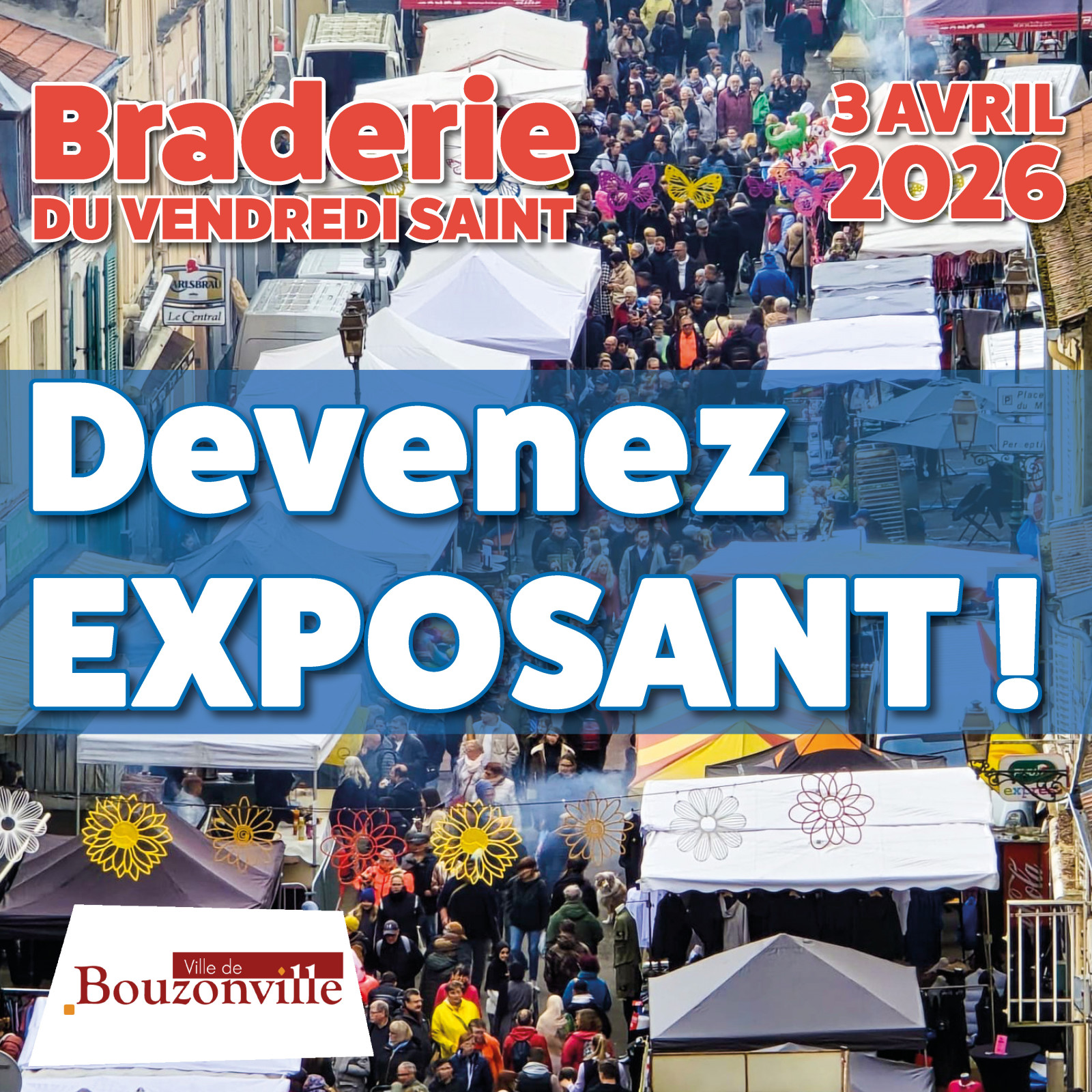 Braderie du Vendredi Saint : Devenez exposant !