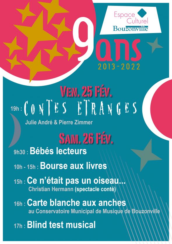 L'ESPACE CULTUREL FÊTE SES 9 ANS