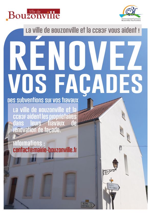 RÉNOVEZ VOS FAÇADES